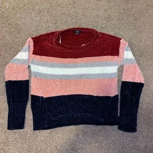 Color block sweater